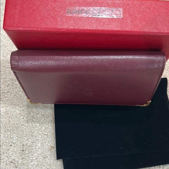 Cartier Must de Cartier Folding Wallet Bordeaux - Picture 10 of 10